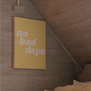 No Bad Days X Canvas Print